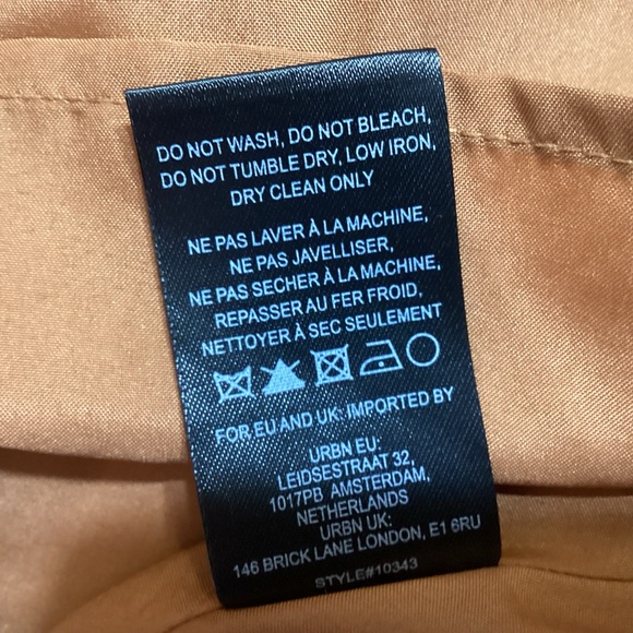 Anthropologie Hutch 18W RUNS SMALL Bow-Tie Tiered Ruffle Maxi Dress Black Brown - Picture 12 of 12